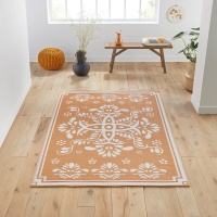 Ковер Для интерьераэкстерьера Kunze 180 x 280 см желтый LA REDOUTE INTERIEURS  фото, kupilegko.ru